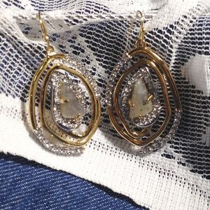 new Alexis Bittar stone earrings no box